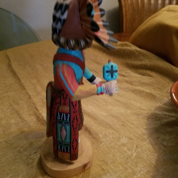 Hopi Sun Face Kachina - Handmade - Picture 6 of 6
